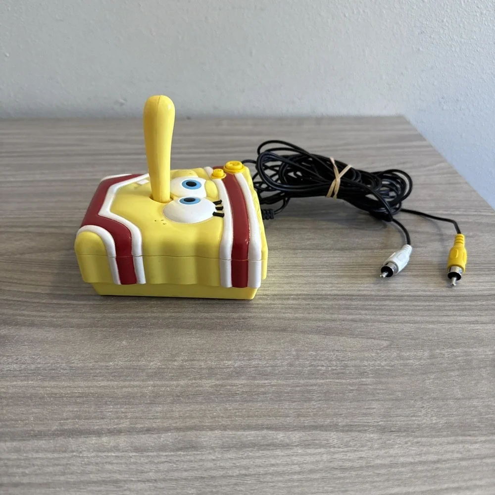 JAKKS Pacific SpongeBob SquarePants 2005 Plug N' in & Play TV Game Tested